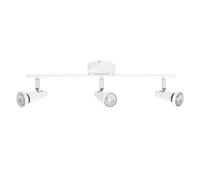 LEDVANCE LED SPOT GU10 3 x 3,4 W, 690 lm, bianco, temperatura di colore 2.700 K, colore della luce bianco caldo, design senza tempo, lampada LED sostituibile, ideale per interni, teste regolabili