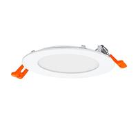 LEDVANCE LED SPOT INTEGRATED SLIM Ø120mm, spot da incasso a soffitto, dimmerabile, 8W, temperatura colore 3000 - 6500K, 2000 lumen, design piatto, dispositivo di fissaggio, bianco