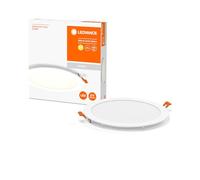 LDV 075573093 - Lampada da incasso Downlight Slim, 22 W, 2000 lm, 3000 K, rotond