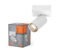 LEDVANCE LED SPOT OCTAGON 1x3,4 W, GU10, 230 lm, bianco, 2.700K, bianco caldo, design senza tempo, lampada LED sostituibile, ideale per interni, teste orientabili, dimmerabile