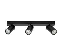 LEDVANCE LED SPOT OCTAGON 3x3,4 W, GU10, 690 lm, nero, 2.700K, bianco caldo, lampada LED intramontabile e sostituibile, ideale per interni, teste orientabili, dimmerabile