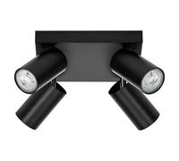 LEDVANCE LED SPOT OCTAGON PL 4 x 3,4W, GU10, 920lm, nero, temperatura colore 2.7
