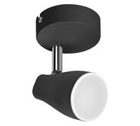 LEDVANCE Pear faretto LED GU10 1 luce nero LEDVANCE