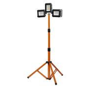 LDV 075576575 - Proiettore da cantiere a LED, 3 x 50 W, 3600 lm, IP65, batteria