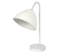 LEDVANCE luce da tavolo Decor Camel Bell, col. bianco, in metallo e cartapesta,