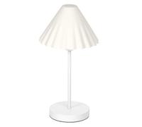 LEDVANCE luce da tavolo Decor Pulp, col. bianco, in metallo e cartapesta, E14, d