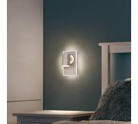 LEDVANCE Mars Faretto LED da parete, a 2 luci, 1 faretto, bianco LEDVANCE