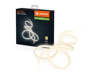 LEDVANCE NEON FLEX/19W Apparecchio da Parete e Soffitto, per Tutte le Superfici, Bianco Caldo, 3000 K, IP44