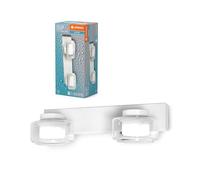 LEDVANCE ORBIS Flame da parete e soffitto con LED, bianco, 11W, 700lm, 3000/4000K, (bianco freddo e bianco caldo), protezione IP44 contro corpi estranei e spruzzi d'acqua