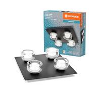 LEDVANCE ORBIS Flame lampada da parete e soffitto con LED, nero, 22W, 1400lm, 30