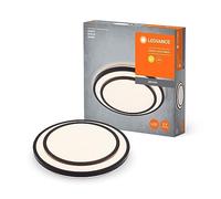 LEDVANCE Or erlin LED LED LAMPAGGIO 390MM, nero, 24W, 2700 lm, bianca calda, luce molto omogenea, durata della vita lunga, modulo LED saldamente installato, round i protezione IP20, 3000k