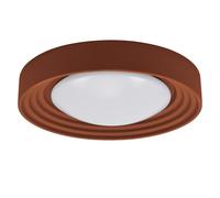 LEDVANCE OR oncrete, brown concrete ceiling light with LED, 24.5 W, 1,800 lm