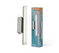 LEDVANCE ORBIS da specchio per specchioLED, cromata, 6,8W, 650lm, 3000/4000K,Click CCT dimmerabile premendo l'interruttore a parete, diametro 40 cm, protezione IP44 contro corpi estranei