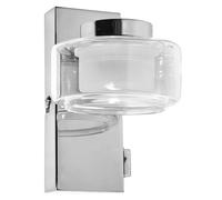 LEDVANCE ORBIS Flame lampada da parete e soffitto con LED, cromo, 5,5W, 350lm, 3