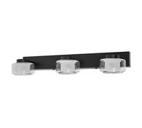 LEDVANCE ORBIS Flame lampada da parete e soffitto con LED, nero, 16,5W, 1050lm,