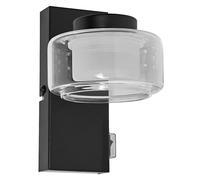 LEDVANCE ORBIS Flame lampada da parete e soffitto con LED, nero, 5,5W, 350lm, 30