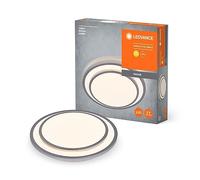 LEDVANCE ORBIS LED 300 mm, argento, 16W, 2000lm, bianca calda, luce molto omogenea, lunga durata, modulo LED installato permanentemente, round, classe di protezione IP20, 3000K