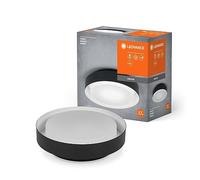 LEDVANCE ORBIS Madrid Lampada del soffitto 290mm, Black, E27 Calco, design ottimo, alloggiamento in metallo, adatto interni, round, Classe protezione IP20