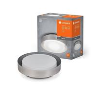 LEDVANCE ORBIS Madrid Lampada del soffitto 290mm, nichel, presa E27, design ottimo, alloggiamento in metallo, adatto interni, round, Classe protezione IP20