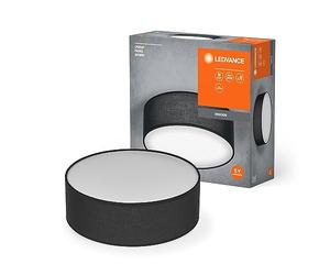 LEDVANCE Orbis Paris Light Affermazione 300mm, Black, E27, design ottimo, schermo in tessuto, adatto interni, Classe protezione IP2LEDVANCE rotonda