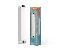 LEDVANCE ORBIS Tube da parete/specchio con LED, vetro satinato/cromo, 9W,