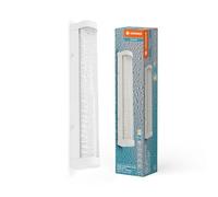 LEDVANCE ORBIS Tube da specchio/applique con LED, bianco, vetro con effetto bolle, 9W, 900lm, dimmerabile, 3000/4000K, diametro 40cm, protezione IP44 contro corpi estranei/spruzzi d'acqua