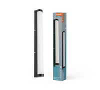 LEDVANCE ORBIS Tube da specchio/applique con LED, vetro smerigliato/nero, 12W, 1
