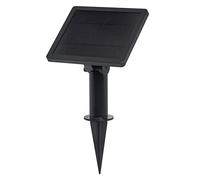 LEDVANCE Pannello solare ENDURA HYBRID, componenti luminosi ibridi, nero, plastica, IP67, funzionamento con rete solare e elettrica, aree di applicazione versatili, installazione semplice