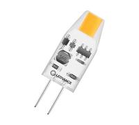 Ledvance Pin LED Micro 12 V G4 trasparente 1 W 100 lm - 827 extra bianco caldo | ricambio per 10 W