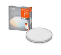 LEDVANCE Plafoniera LED intelligente, pannello interno con tecnologia WiFi, colore della luce variabile (3000K-6500K), diametro 300mm, compatibile con Google e Alexa, SMART+ WIFI PLANON FRAMELESS