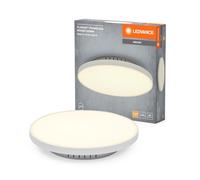 LEDVANCE Planon Frameless Round frameless panel light in white with advanced LED