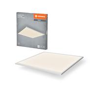 LEDVANCE Planon Plus plafoniera bianca con tecnologia LED avanzata, 36 W, forma quadrata (600 x 600 mm), 4000 K, alloggiamento in alluminio, diffusore in PMMA satinato