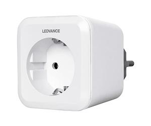 LEDVANCE Presa intelligente, tecnologia Bluetooth, per il controllo dispositivi convenzionali Smart Home, controllabile con Google, Alexa Voice Control e Apple HomeKit, SMART+ BT PLUG, confezione da 1