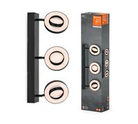 LED Plafoniera Faretto Spot Saturn Nero 29W 3270lm 3000K/4200K/6500K Cct [EEK: E]