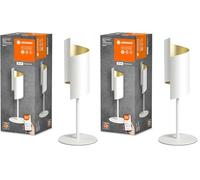 LEDVANCE SMART+ DECOR Twist lampada da tavolo WiFi, bianca, 12W, 840lm, luce bianca regolabile 3000-6500K, DIM, luce verso l'alto e il basso, controllabile tramite app, compatibile con Amazon, Google
