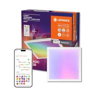 LEDVANCE Smart e WiFi Planon Magic LED Panelle, bianco, 18W, 1600lm, funzionalità di luce bianca, dimmerabile, effetto di luce Magic-RGB dinamica, lunga durata, assemblaggio semplice, 2700-6500K