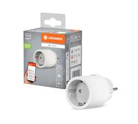 LEDVANCE SMART+ Indoor Plug, Presa intelligente con Matter over WiFi, per l'integrazione di dispositivi tradizionali nella smart home, compatibile con Alexa, Google e Apple, bianco, confezione da 1