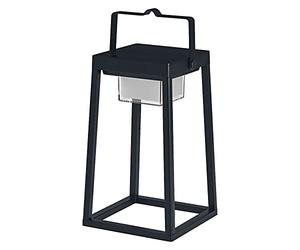 LEDVANCE SMART+ lampada da tavolo solare da esterno Bluetooth, con luce bianca (3000K) e colorata, senza alimentazione, fino a 6,5 ore di autonomia al 100% di luce, ricaricabile, protezione IP44, nera