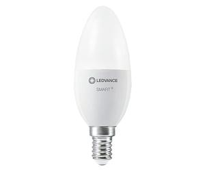 LEDVANCE Smart+ Lampe mit ZigBee Technologie, 5W, 40W-Ersatz, Sockel E14, Lichtfarbe Tunable White, 470lm, 1er Pack