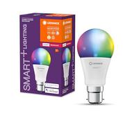 LEDVANCE Smart+ Lampe mit ZigBee Technologie, 9W, A60, matt, Sockel B22D, Lichtfarbe RGBW einstellbar, 806lm, 1er Pack