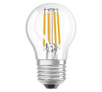 LEDVANCE Smart LED Bulb con Bluetooth Mesh, Clear Filament E27 Bulb con forma a goccia, dimmerabile, bianco caldo (2700K), sostituisce le lampadine 40W, controllabile con Google e Alexa, 1-Pack