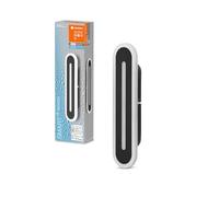 LED Smart + Lampada da Bagno Orbis Muro Nero IP44 13W 3000K-6500K Dimmbar Wifi [EEK: E]