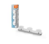 LED Smart + Lampada da Bagno Orbis Wave Argento IP44 52x12cm 21W 2100lm Cct [EEK: F]