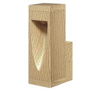 LEDVANCE SMART+ Outdoor WiFi-Wandleuchte 7,5W, 600lm, Holz, mit warmweißem Licht