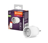 LEDVANCE SMART+ Presa intelligente per interni con tecnologia ZigBee, integra dispositivi tradizionali nella smart home, compatibile con Alexa o Google, bianco, confezione da 1
