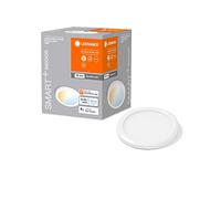 LEDVANCE SMART+ Round luce sottopensile WiFi, set di tre luci rotonde, bianco, 6,5W, 375lm, 83mm, luce bianca regolabile 3000K-6500K, dimmerabile, lunga durata, montaggio facile, controllo da app