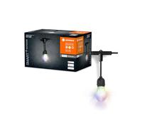 LEDVANCE SMART+ Outdoor WiFi-Lichterkette, 4,5W, 240lm, schwarz, warmweißes Lich