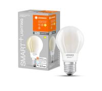 LEDVANCE lampadina Smart LED con tecnologia Wifi, base E27, dimmerabile, bianco caldo (2700K), forma della lampadina, opaca, sostituzione per lampadine 75W, controllabile con Alexa, Google,App, 1-pack