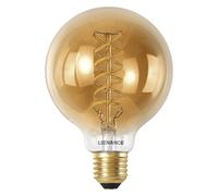 LEDVANCE SMART+ WIFI LED-Lampe, Gold-Tönung, 8W, 650lm, Kugel-Form mit 95mm Durc