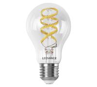 LEDVANCE SMART+ WIFI LED-Lampe, Weißglas, 4,8W, 470lm, klassische Glühlampenform